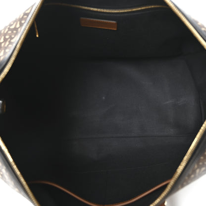 Burberry E-Canvas Monogram Duffle Bag Brown 4 of 9