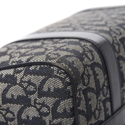 Christian Dior Denim Monogram Boston Navy 9 of 11