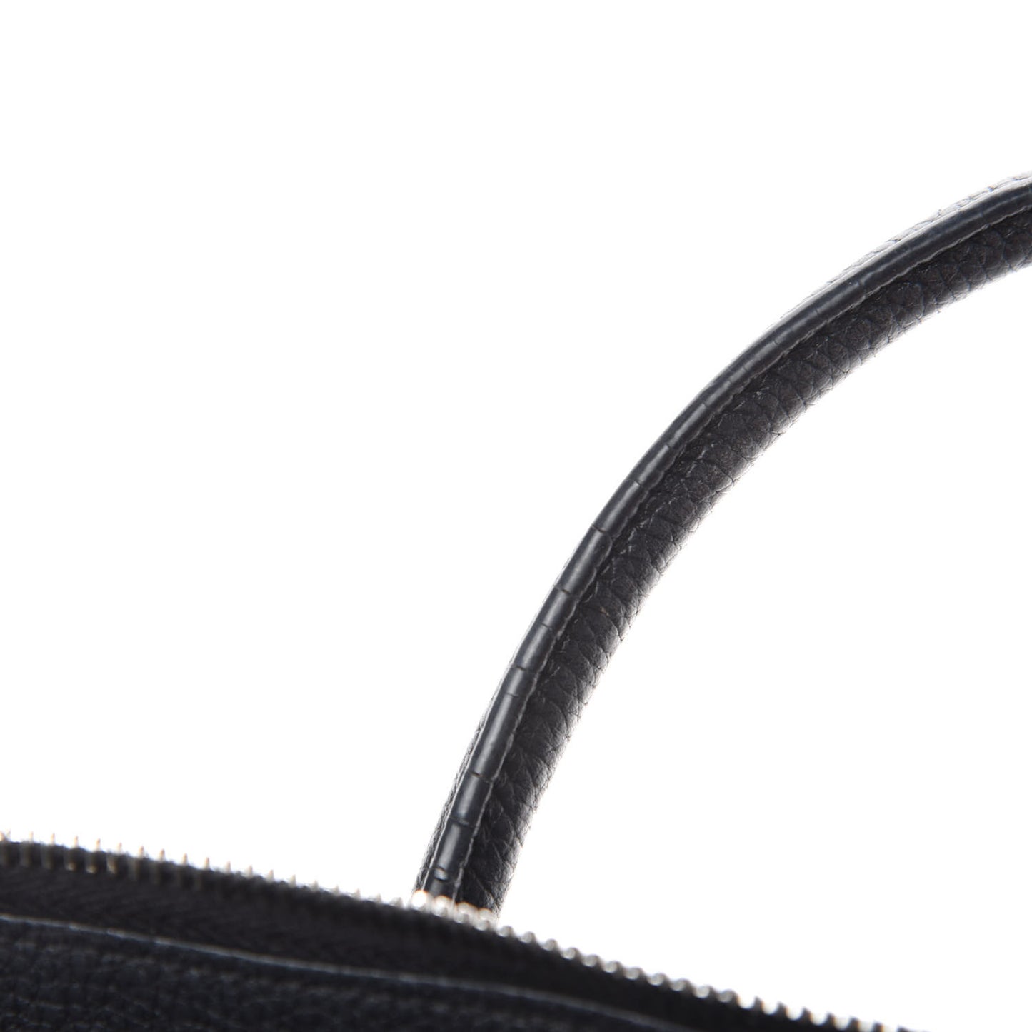 Grained Calfskin Baby Supple Sac De Jour Black