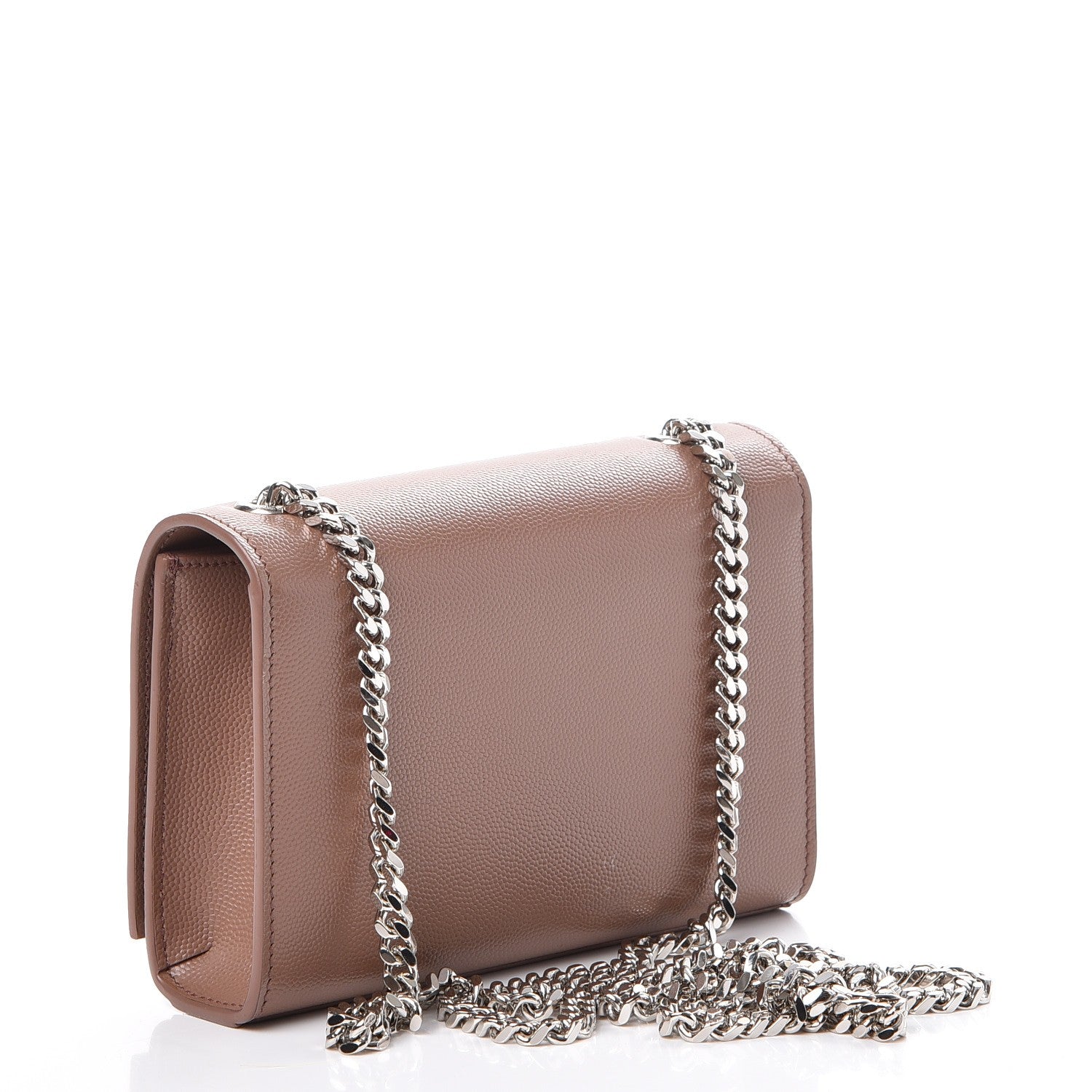 Saint Laurent Grain De Poudre Small Monogram Kate Satchel Fard 3 of 7