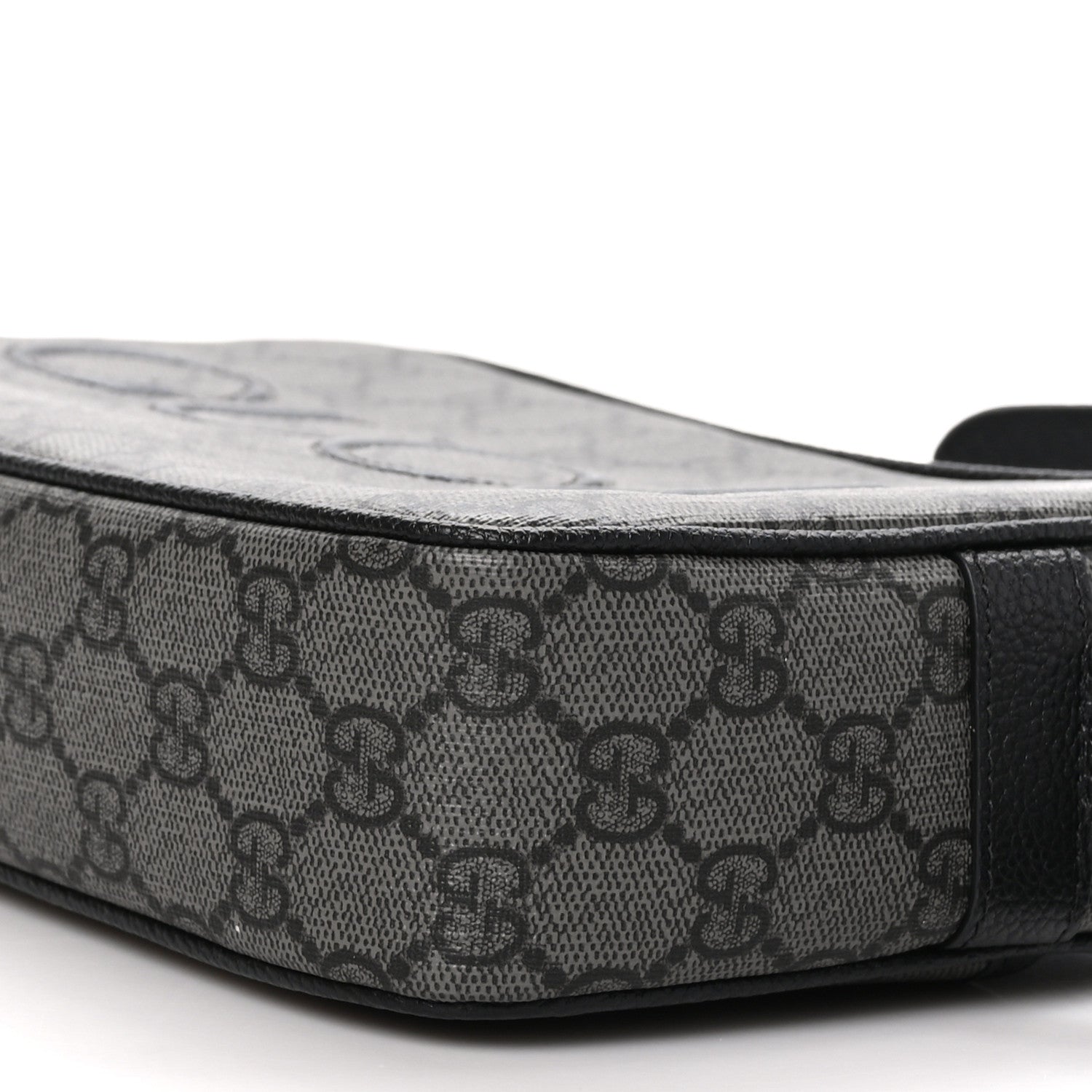 Gucci GG Supreme Monogram Mini Shoulder Bag Grey Black 10 of 11