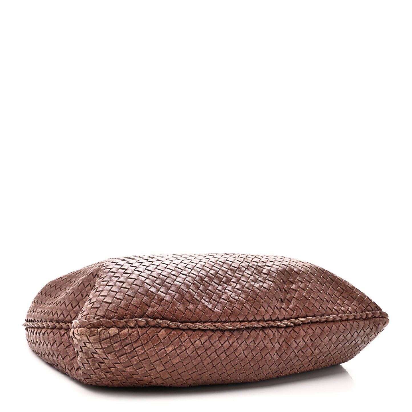 Nappa Intrecciato Maxi Veneta Hobo Truffle