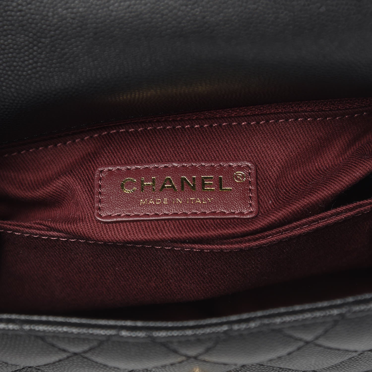 Chanel Caviar Quilted Mini Coco Handle Flap Black 8 of 10