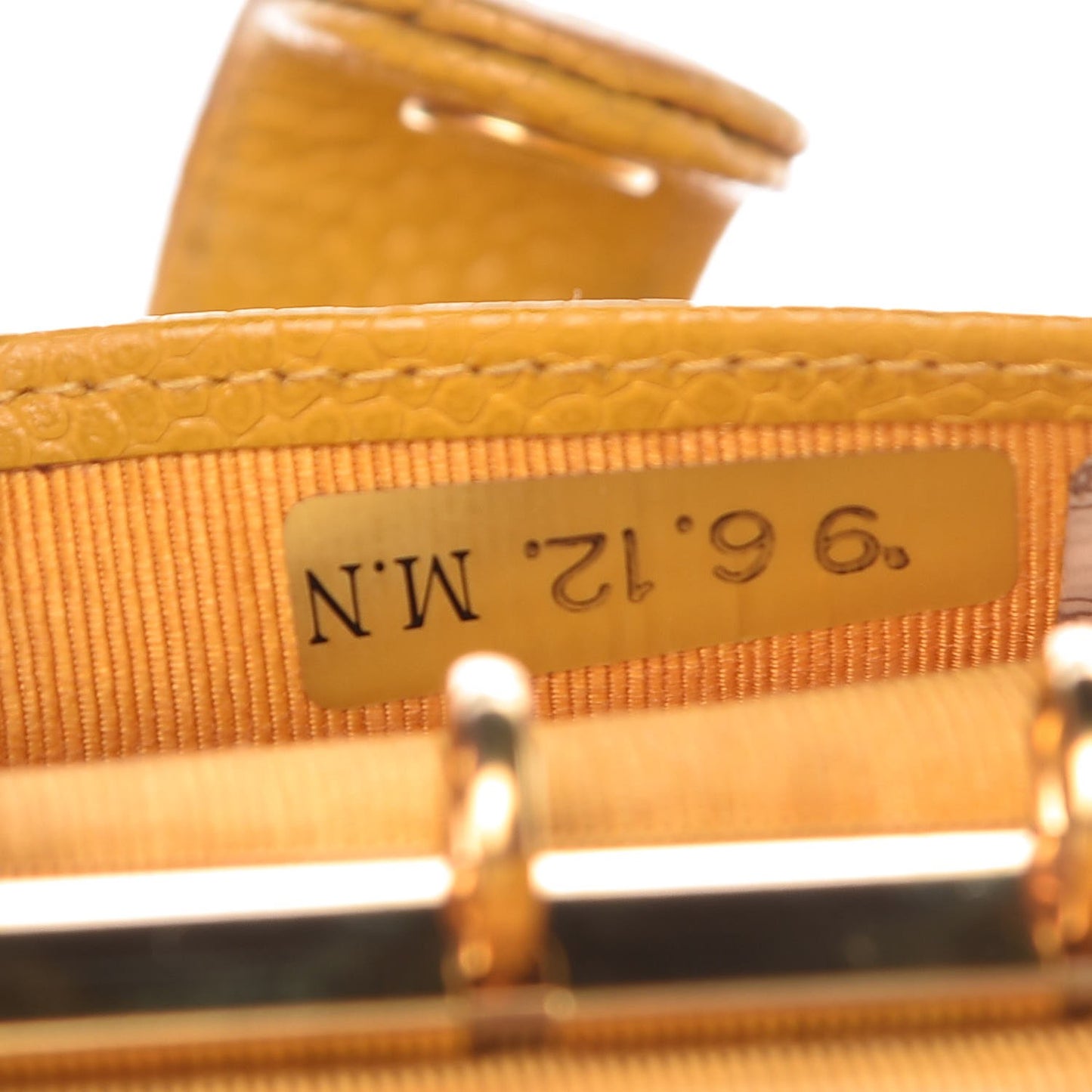 Caviar CC Mini Ring Agenda Planner Yellow