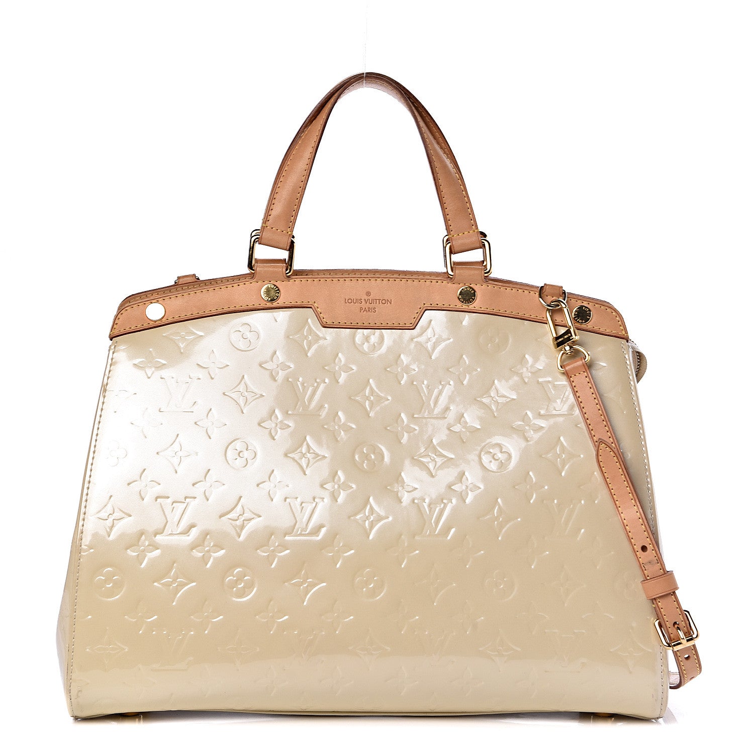 Louis Vuitton Vernis Brea GM Blanc Corail 1 of 11