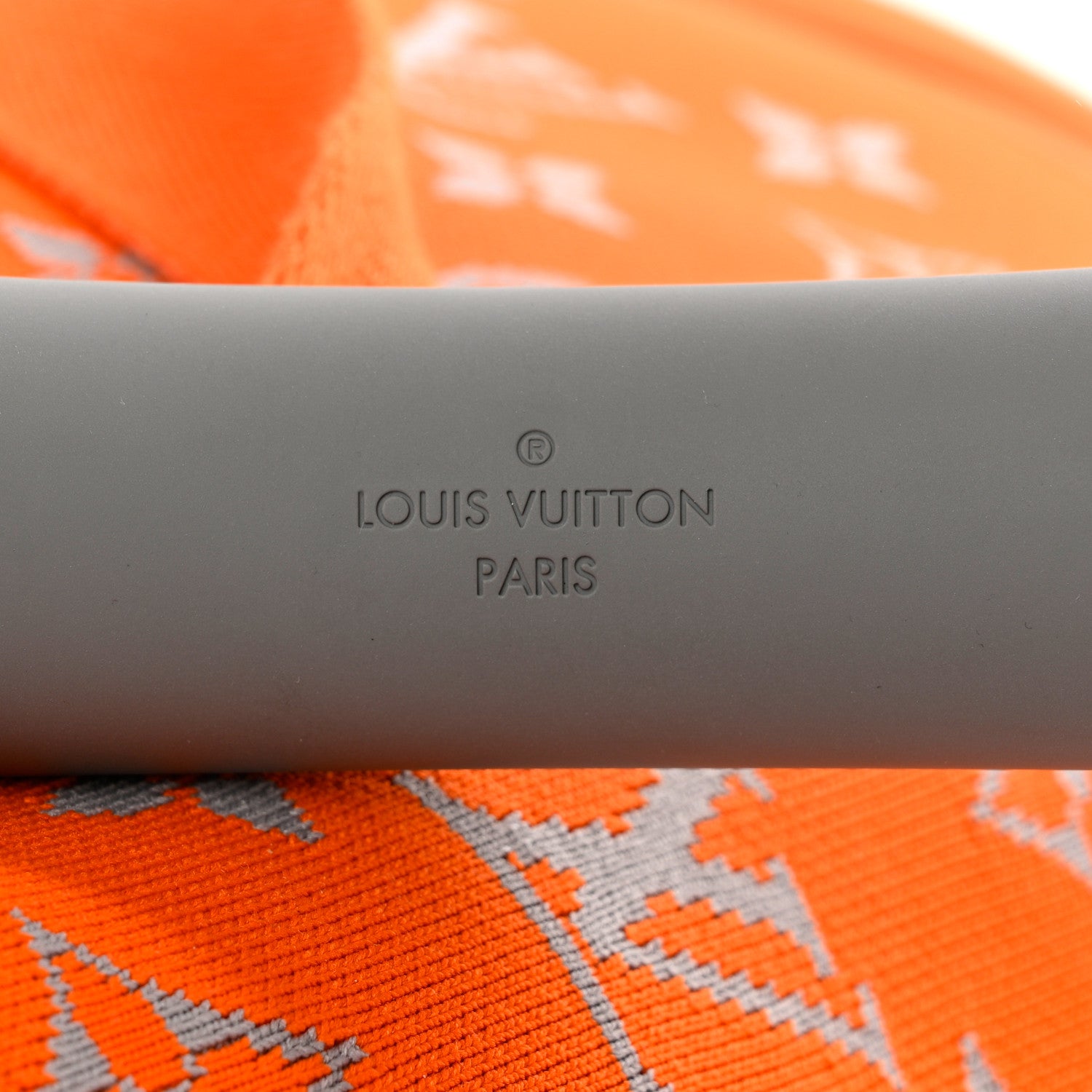 Louis Vuitton Knit Monogram Horizon Soft Duffle 55 Orange 6 of 11