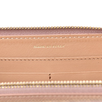 Burberry Trench Calfskin Zip Around Wallet Ash Rose 6 of 7