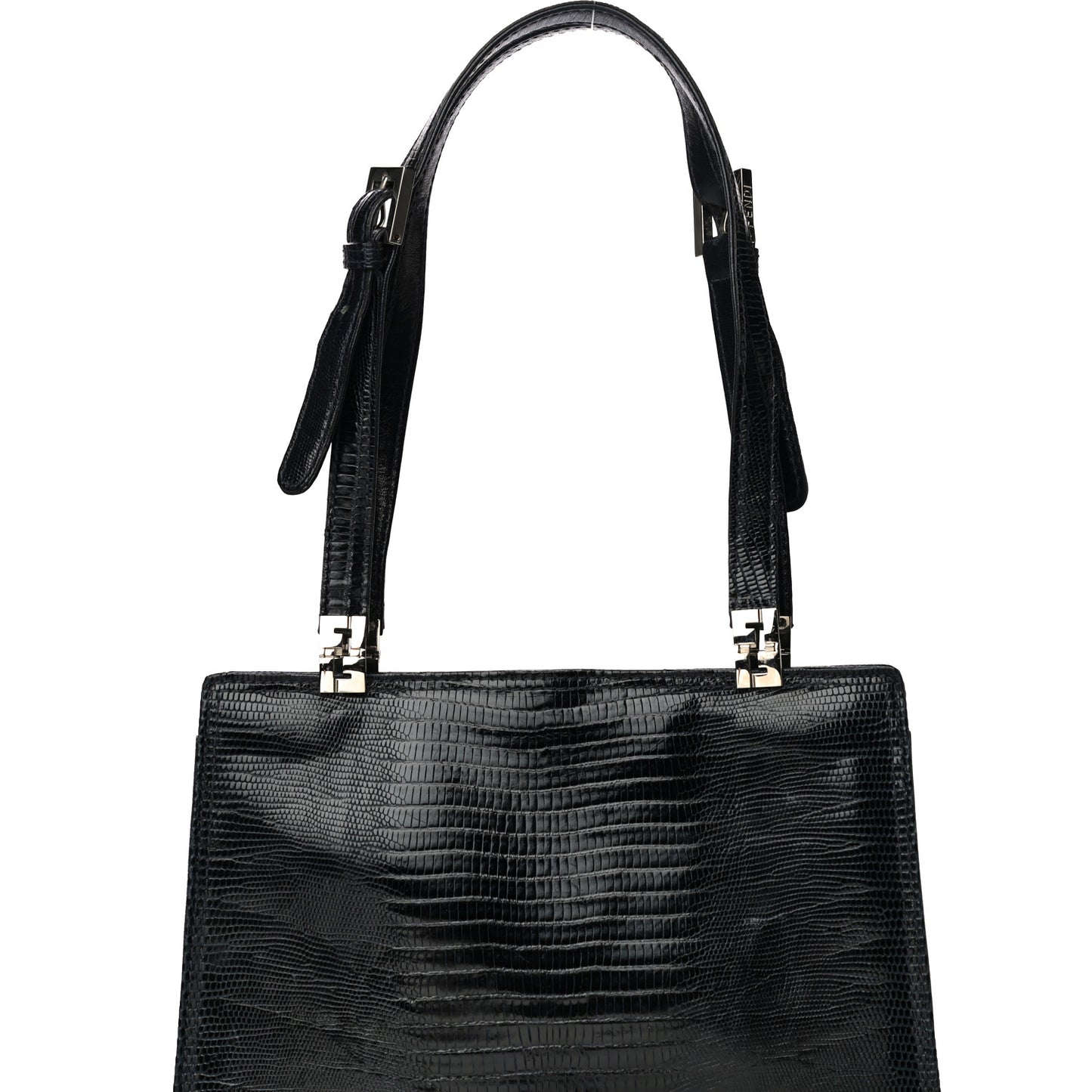 Lizard Satchel Black