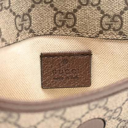 Gucci GG Supreme Monogram Neo Vintage Web Belt Bag Brown 6 of 9