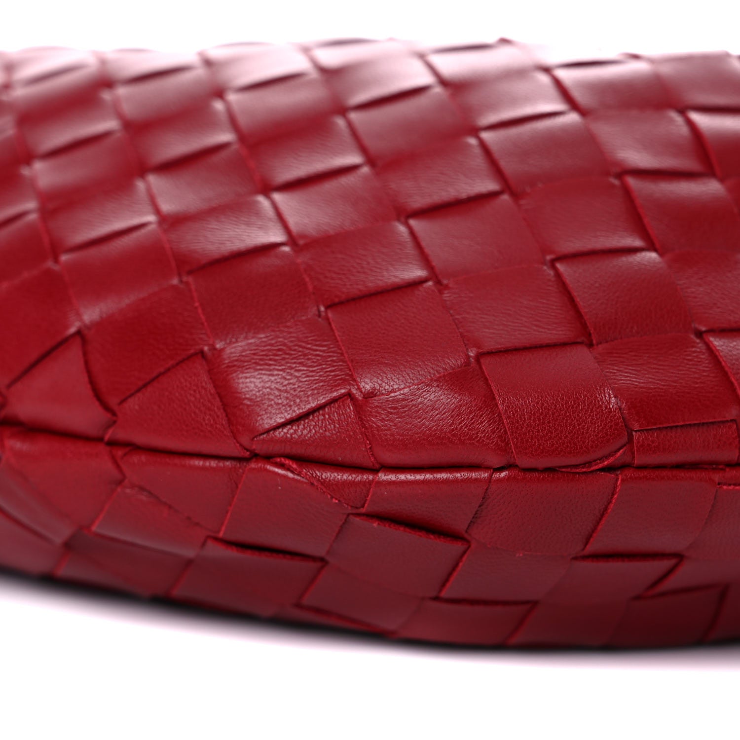 Bottega Veneta Nappa Intrecciato Mini Jodie Dark Red 8 of 8