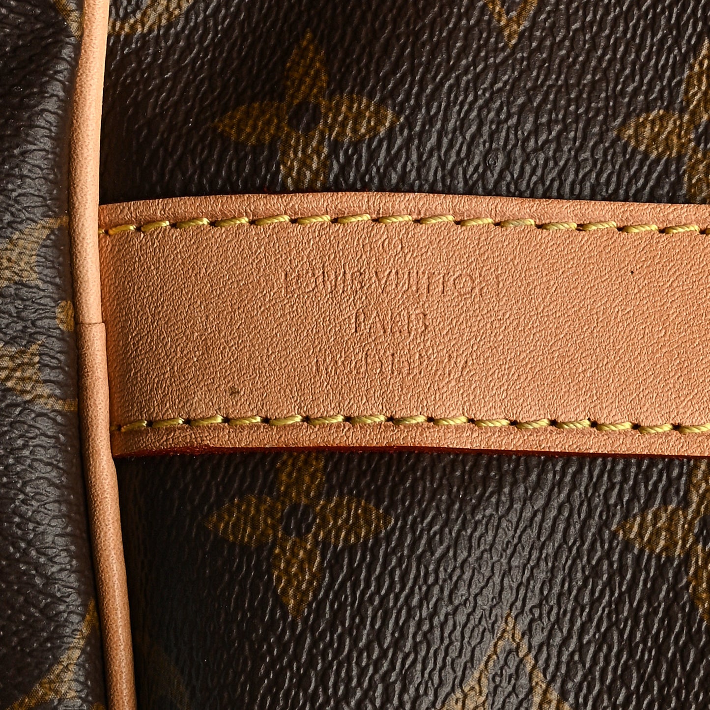 LOUIS VUITTON Monogram Keepall Bandouliere 55