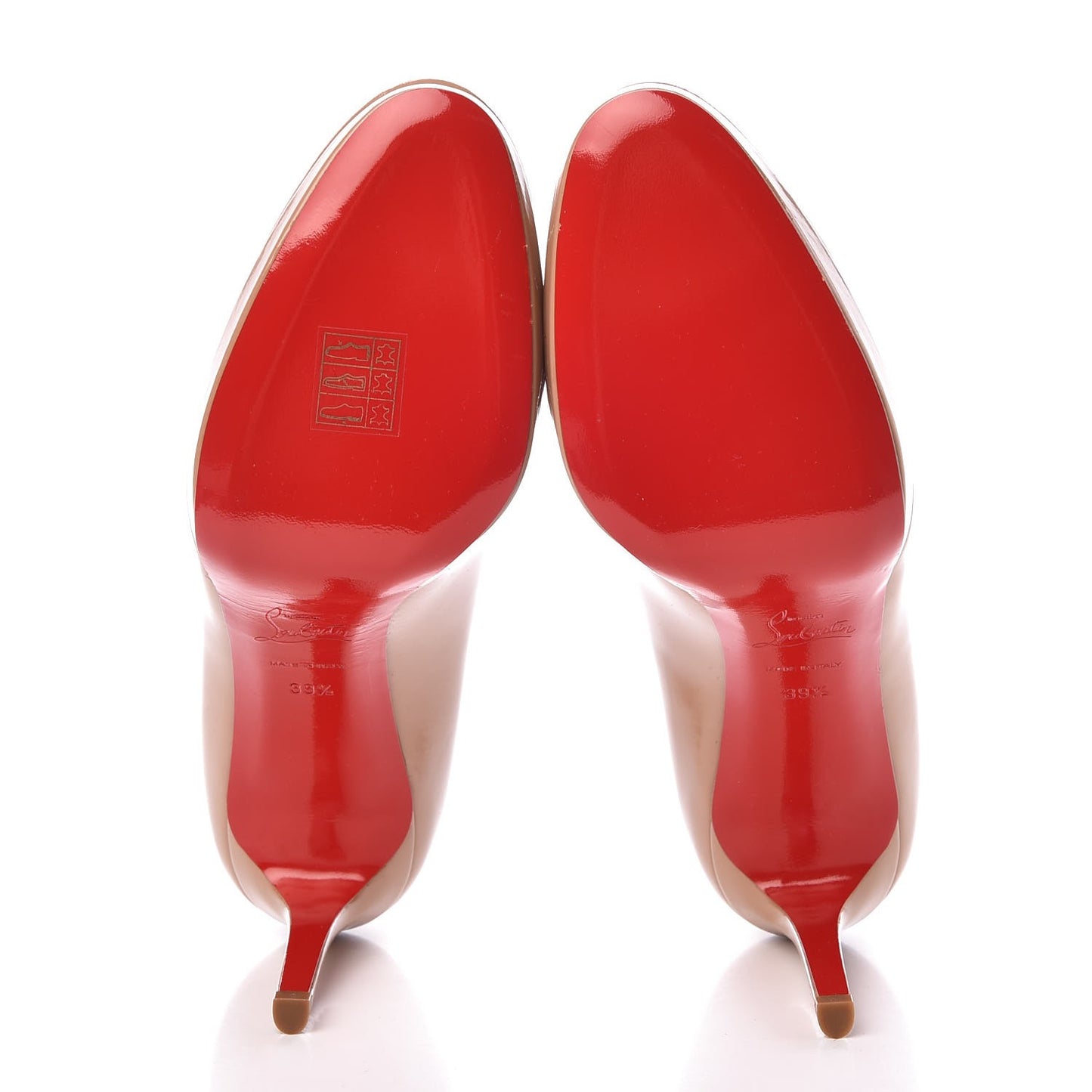 Patent New Simple 85 Pumps 39.5 Nude
