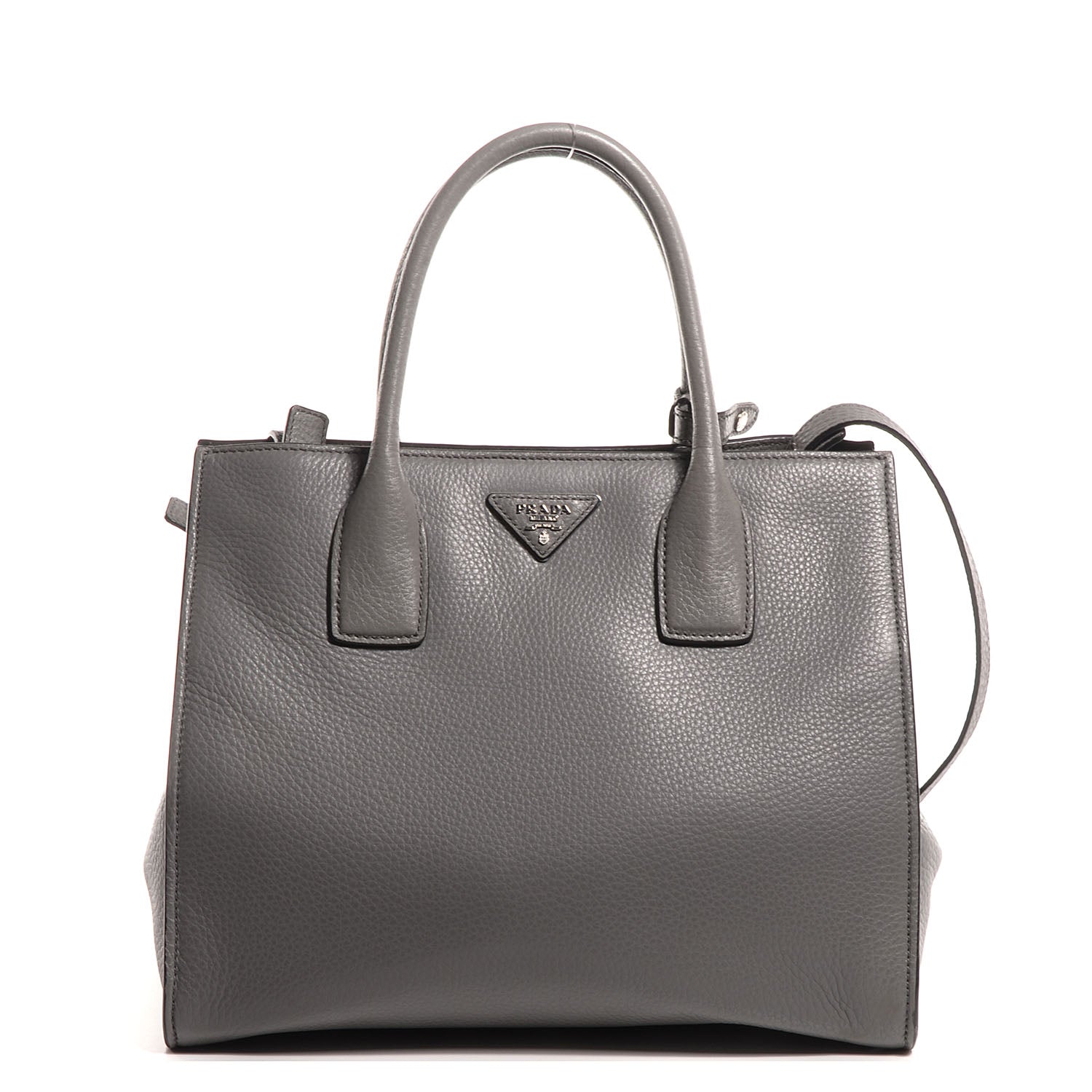 Prada Vitello Daino Shopping Tote Marmo 1 of 11