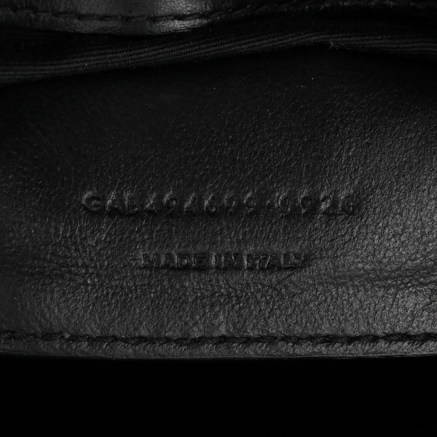 Saint Laurent Calfskin Y Quilted Monogram Small Loulou Chain Satchel Black 7 of 11