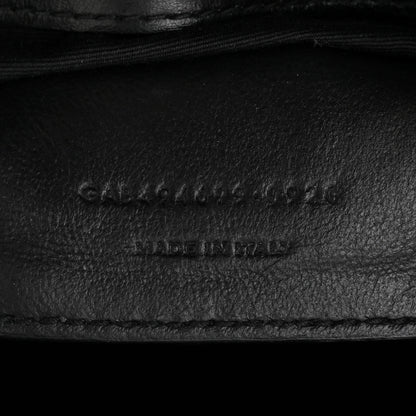 Saint Laurent Calfskin Y Quilted Monogram Small Loulou Chain Satchel Black 7 of 11