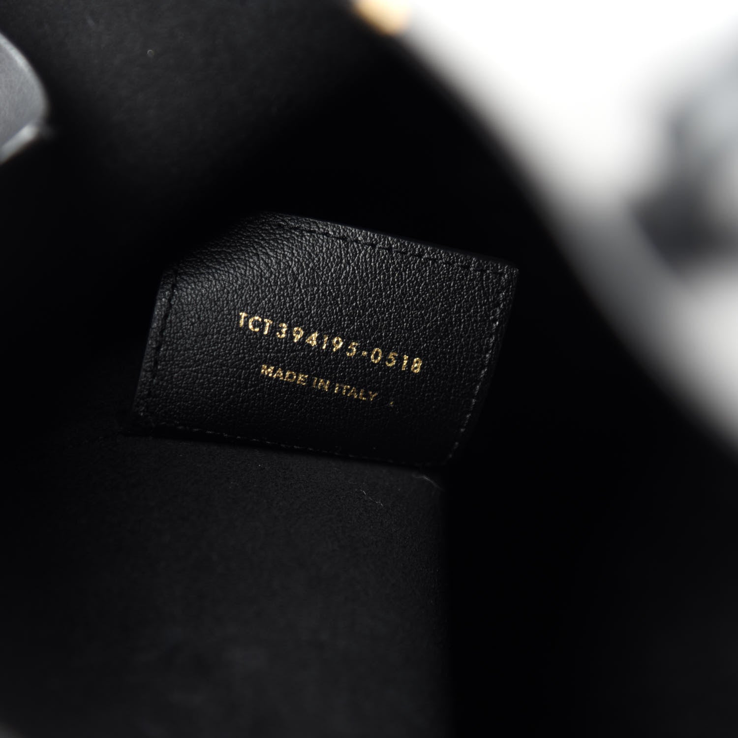 Saint Laurent Calfskin Large Shopping Tote Black 9 of 10