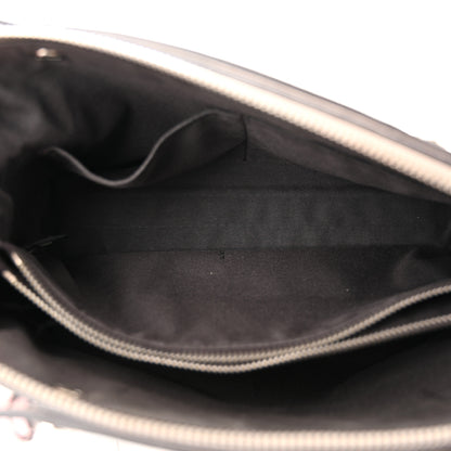 Fendi Vitello Dolce 4 Color Medium By The Way Boston Bag Soap Grigio Perla Multicolor 5 of 12