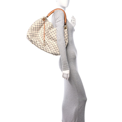 Louis Vuitton Damier Azur Artsy MM 2 of 11