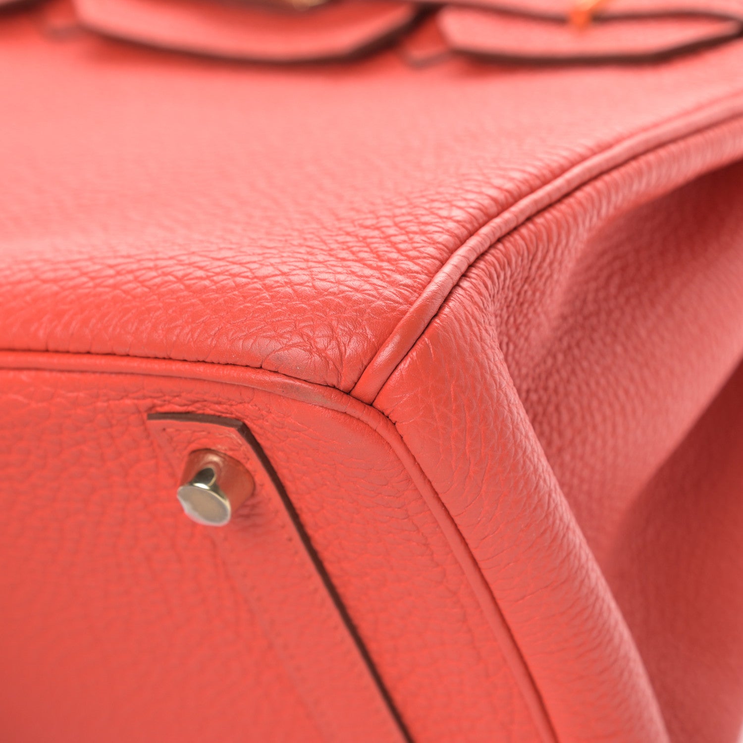 Hermes Togo Birkin 30 Capucine 10 of 14