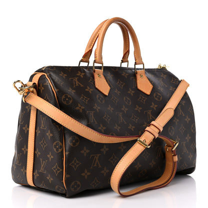 Louis Vuitton Monogram Speedy Bandouliere 35 3 of 15