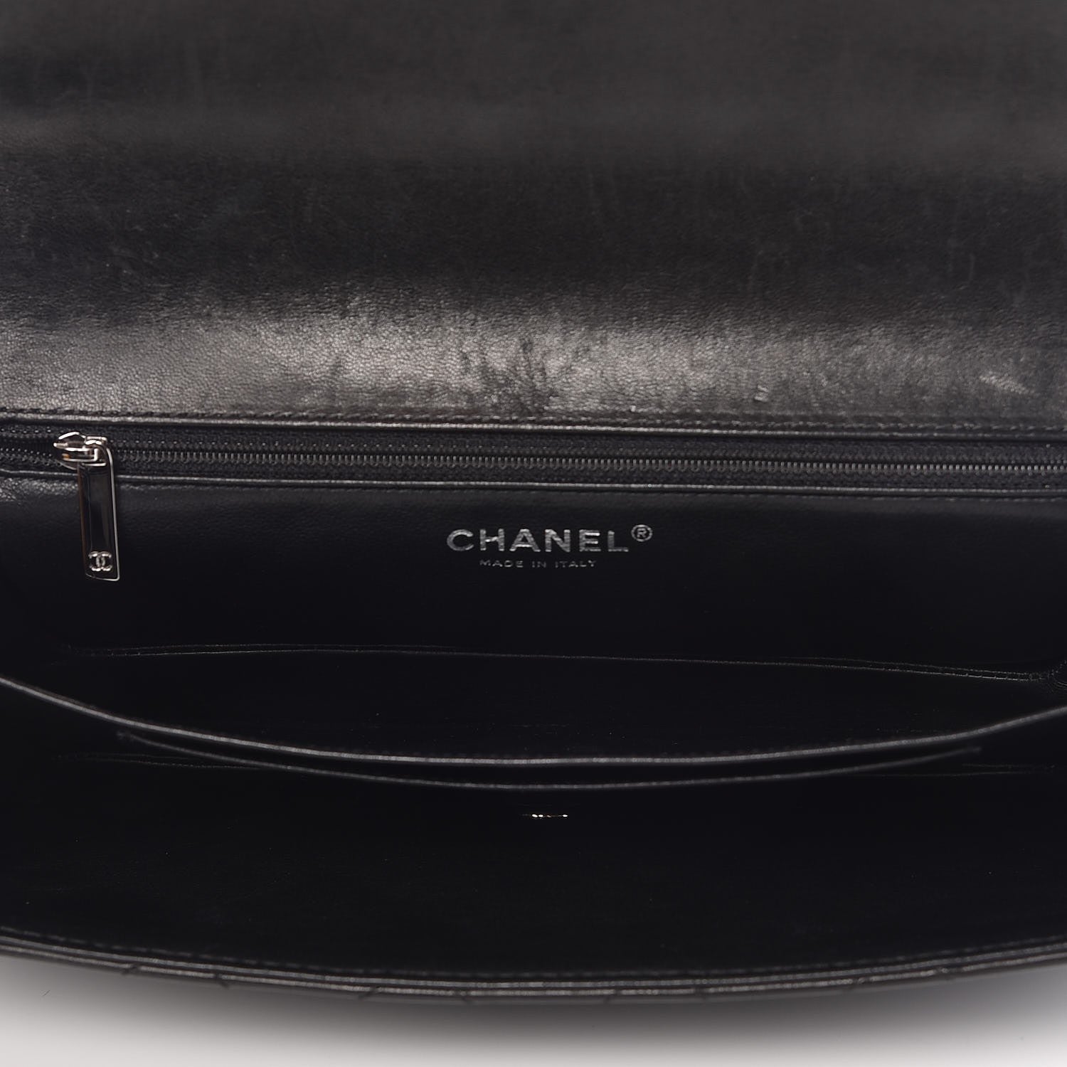 Chanel Lambskin Quilted Boy Accordion Flap Bag Black 5 of 10