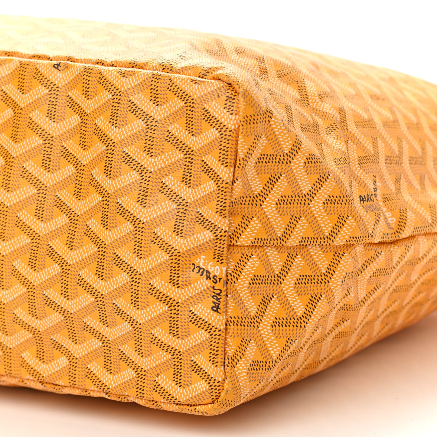 Goyardine Saint Louis PM Yellow