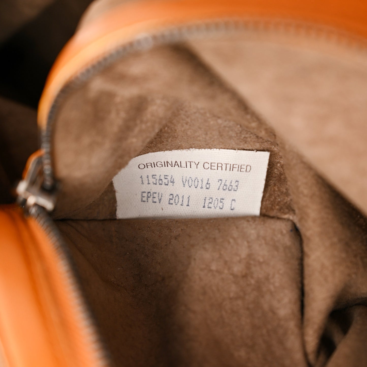 Nappa Intrecciato Large Veneta Hobo Ochre