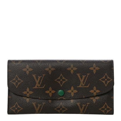 Louis Vuitton Monogram Emilie Wallet Vert 1 of 13