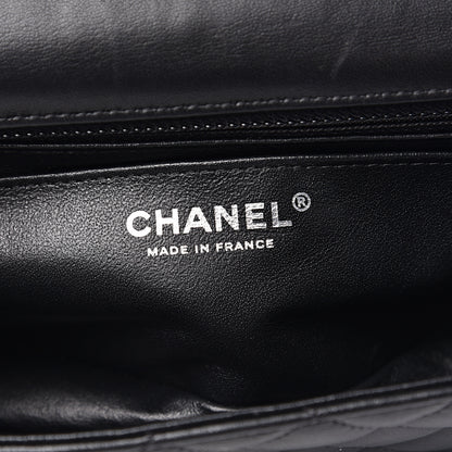 Chanel Lambskin Quilted Mini Rectangular Flap Black 5 of 12