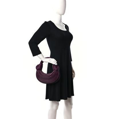 Bottega Veneta Nappa Mini Tubular Double Knot Mystic 2 of 9