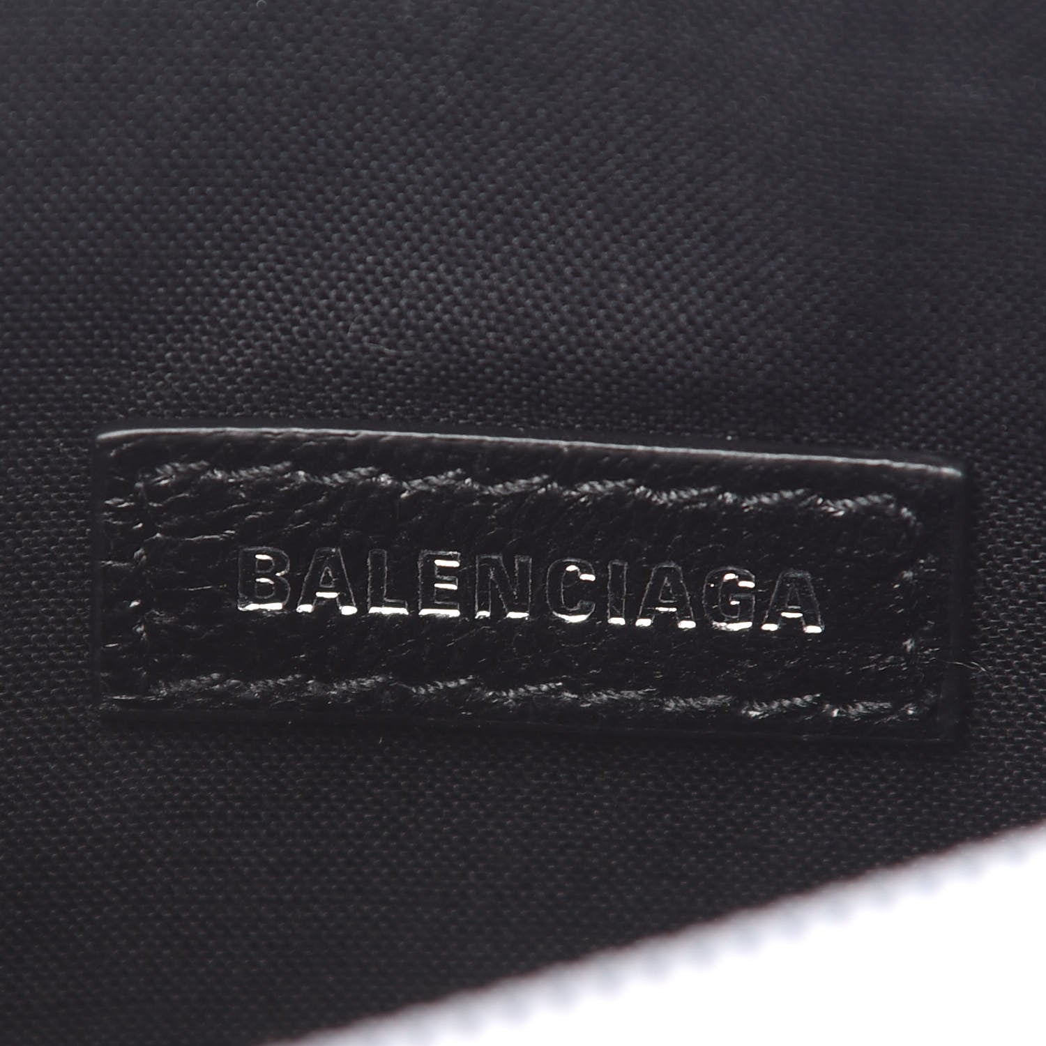 Balenciaga Agneau Arena Weekend Belt Wallet White 6 of 9