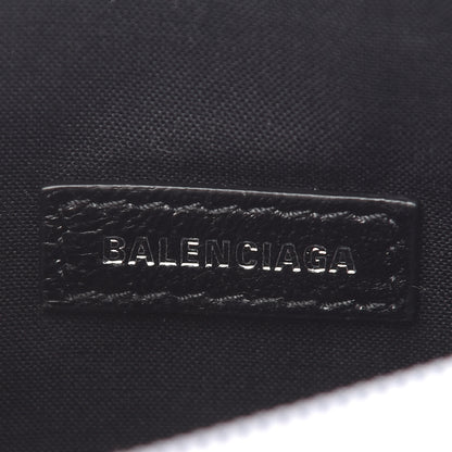 Balenciaga Agneau Arena Weekend Belt Wallet White 6 of 9