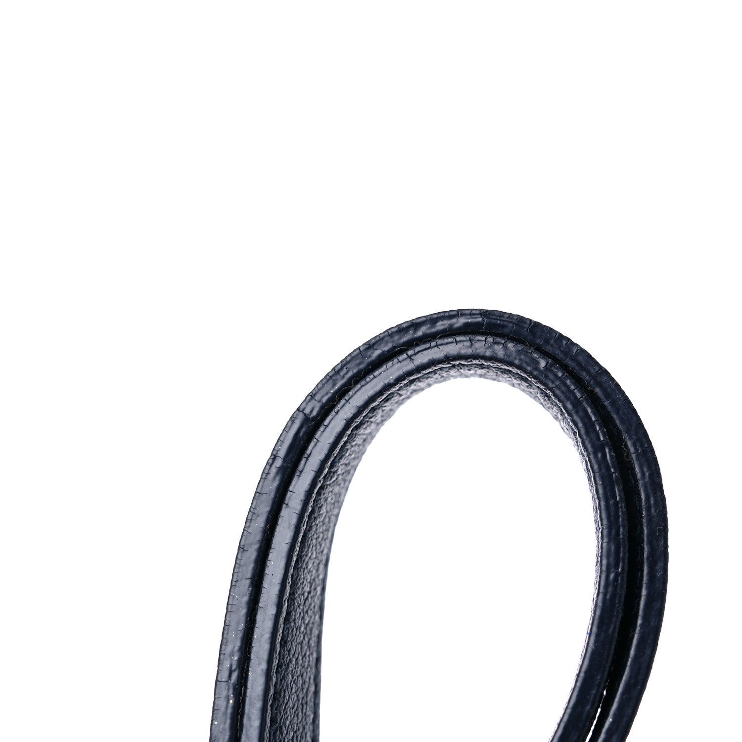 Saint Laurent Calfskin Large Shopping Tote Navy 18 of 19