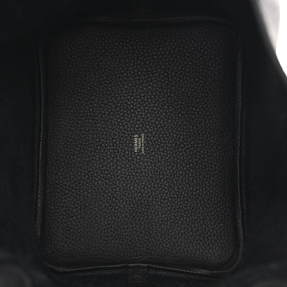 Hermes Taurillon Clemence Picotin Lock 22 MM Black 5 of 10