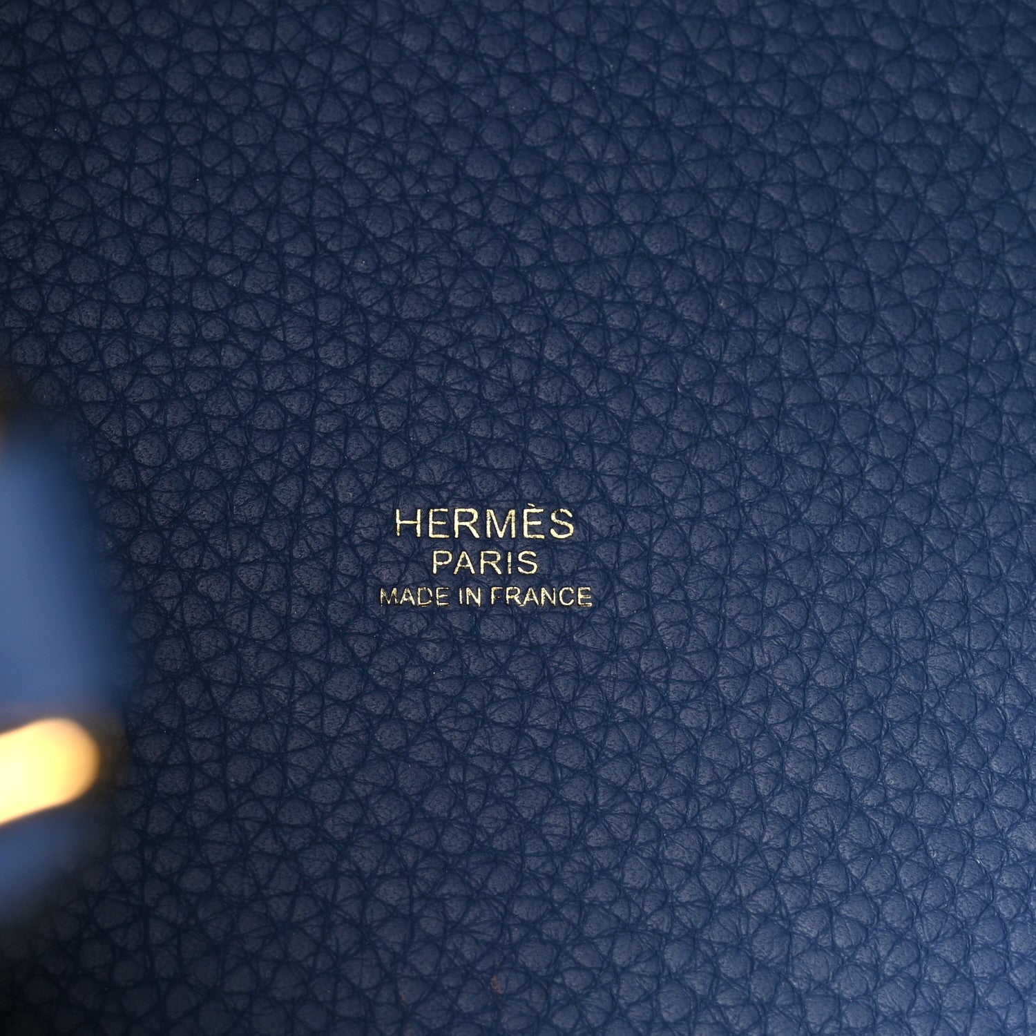 Hermes Taurillon Clemence Picotin Lock 22 MM Bleu Brighton 6 of 10