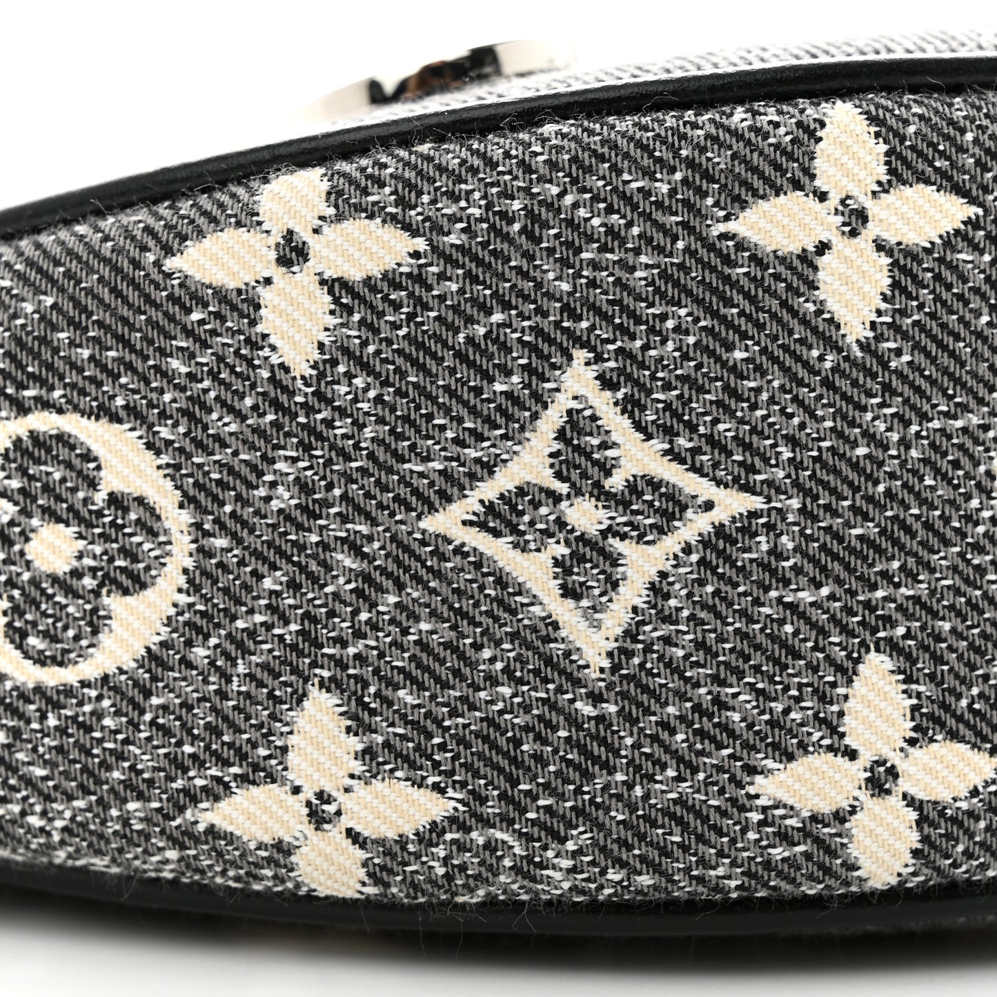Monogram Jacquard Denim Loop Black
