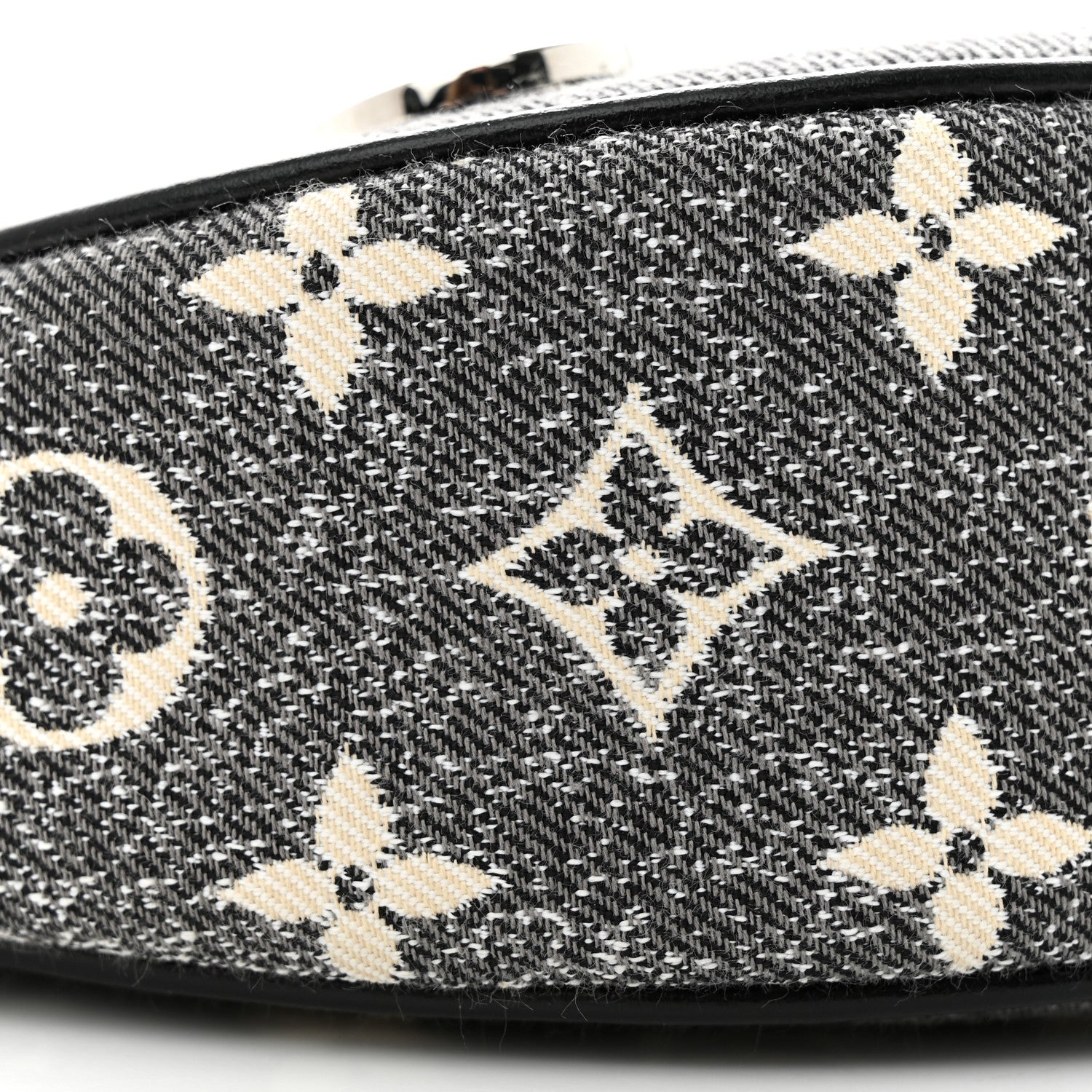 Louis Vuitton Monogram Jacquard Denim Loop Black 8 of 9