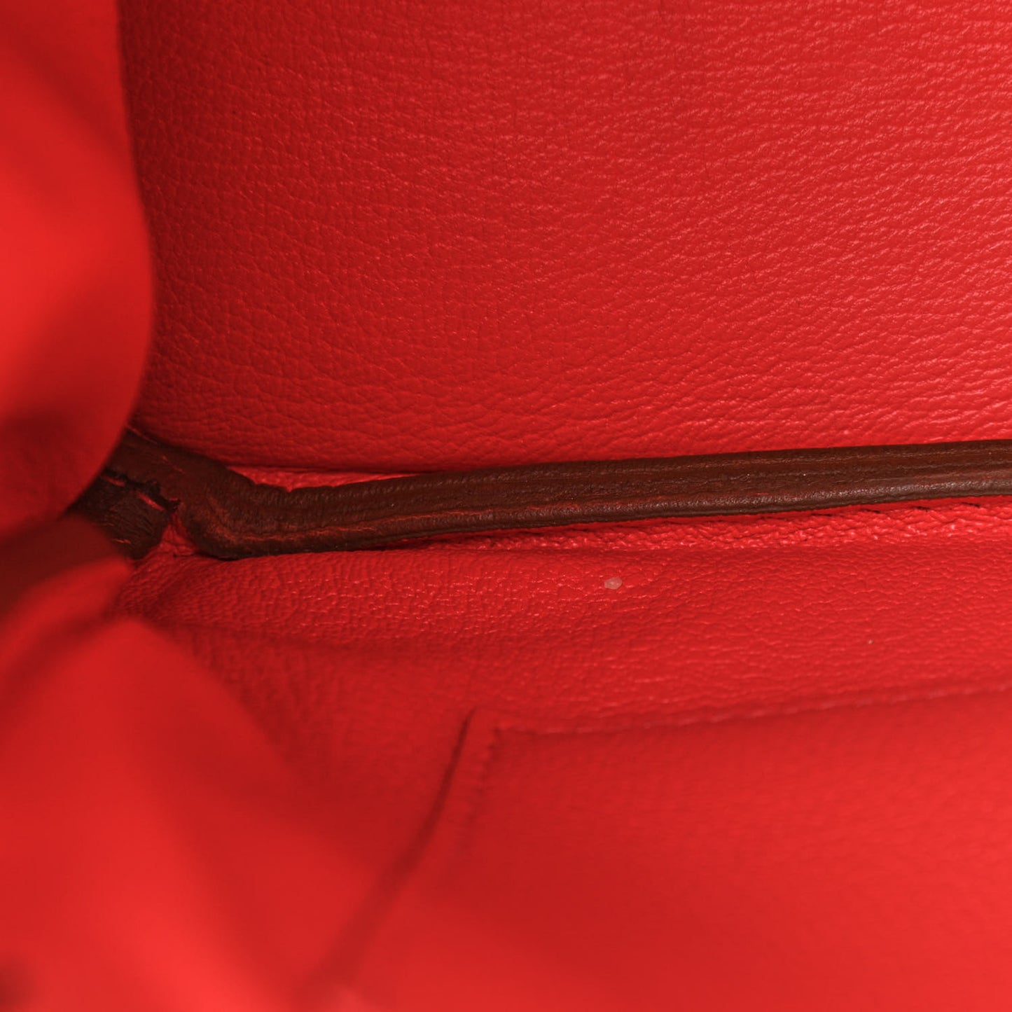 Taurillon Clemence Birkin 30 Rouge Pivoine