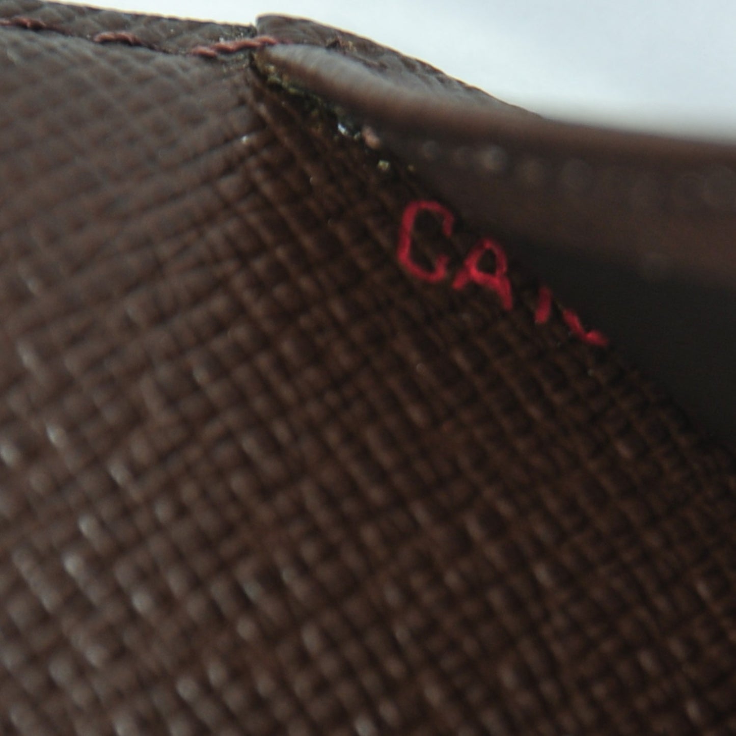 Damier Ebene Small Ring Agenda Cover