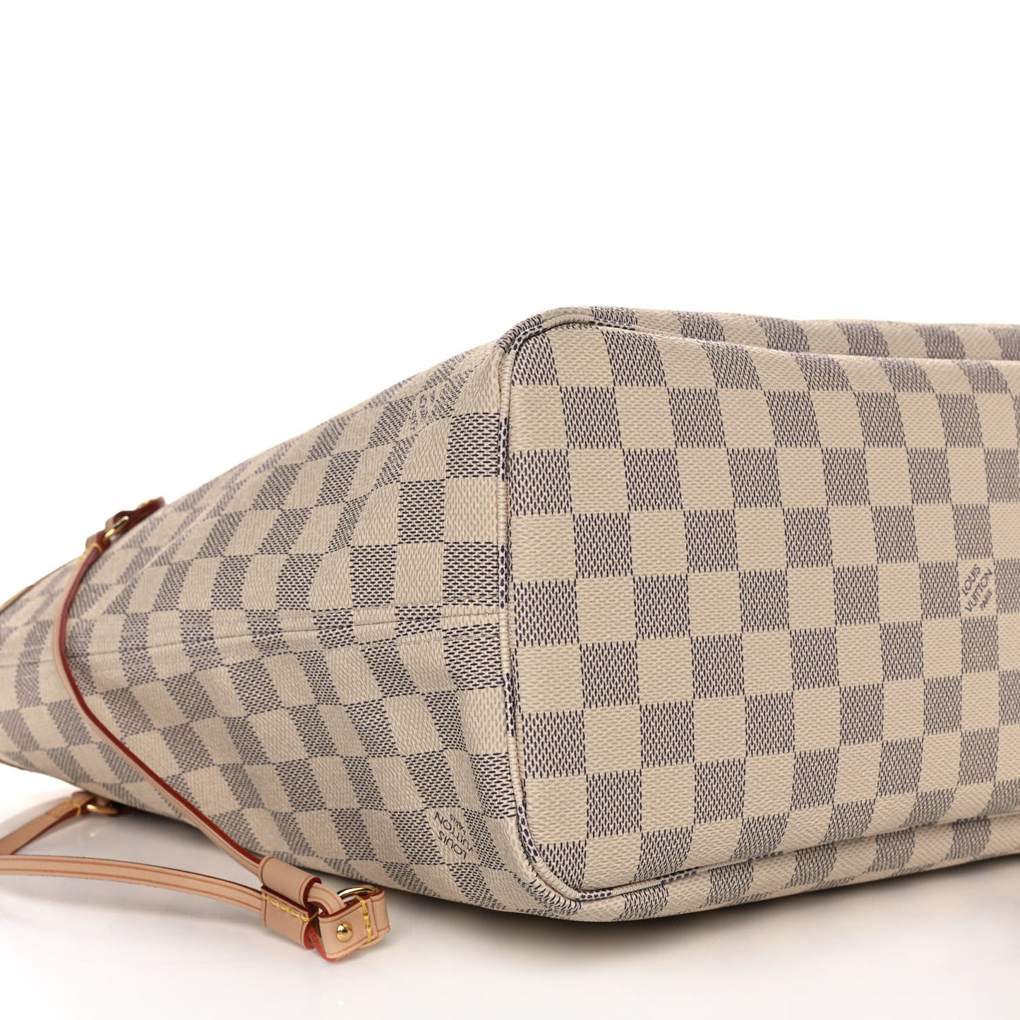 Damier Azur Neo Neverfull MM Rose Ballerine