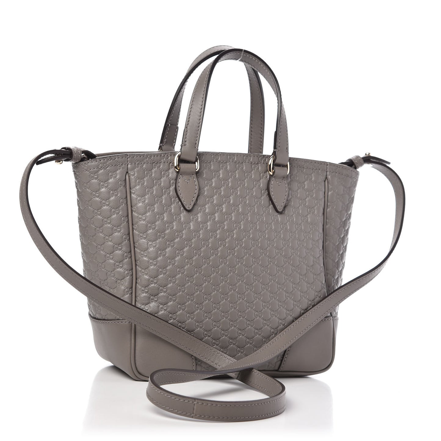 Microguccissima Small Bree Tote Graphite