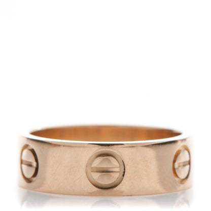 Cartier 18K Yellow Gold 5.5mm LOVE Ring 50 5.25 1 of 5