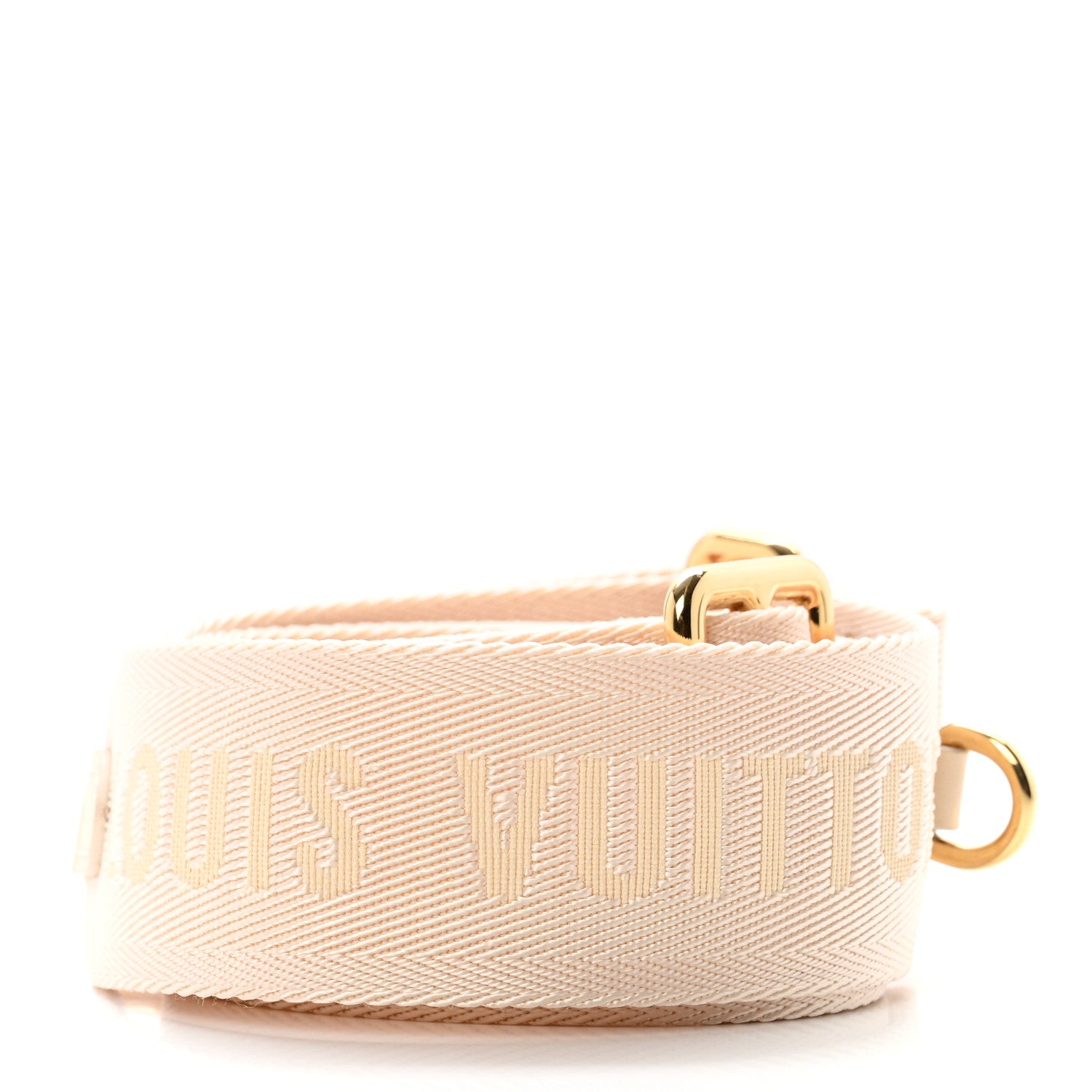 Louis Vuitton Nylon Petite Malle Souple Shoulder Strap Creme 2 of 3