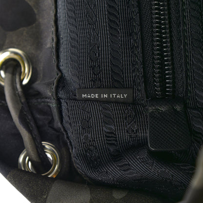Prada Tessuto Nylon Camouflage Print Backpack Fumo 7 of 15