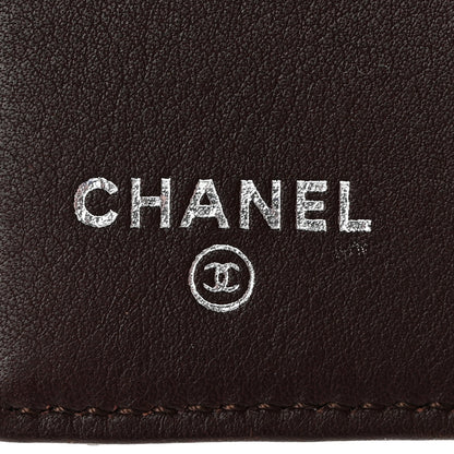 Chanel Caviar Quilted 6 Key Holder Dark Brown 6 of 9