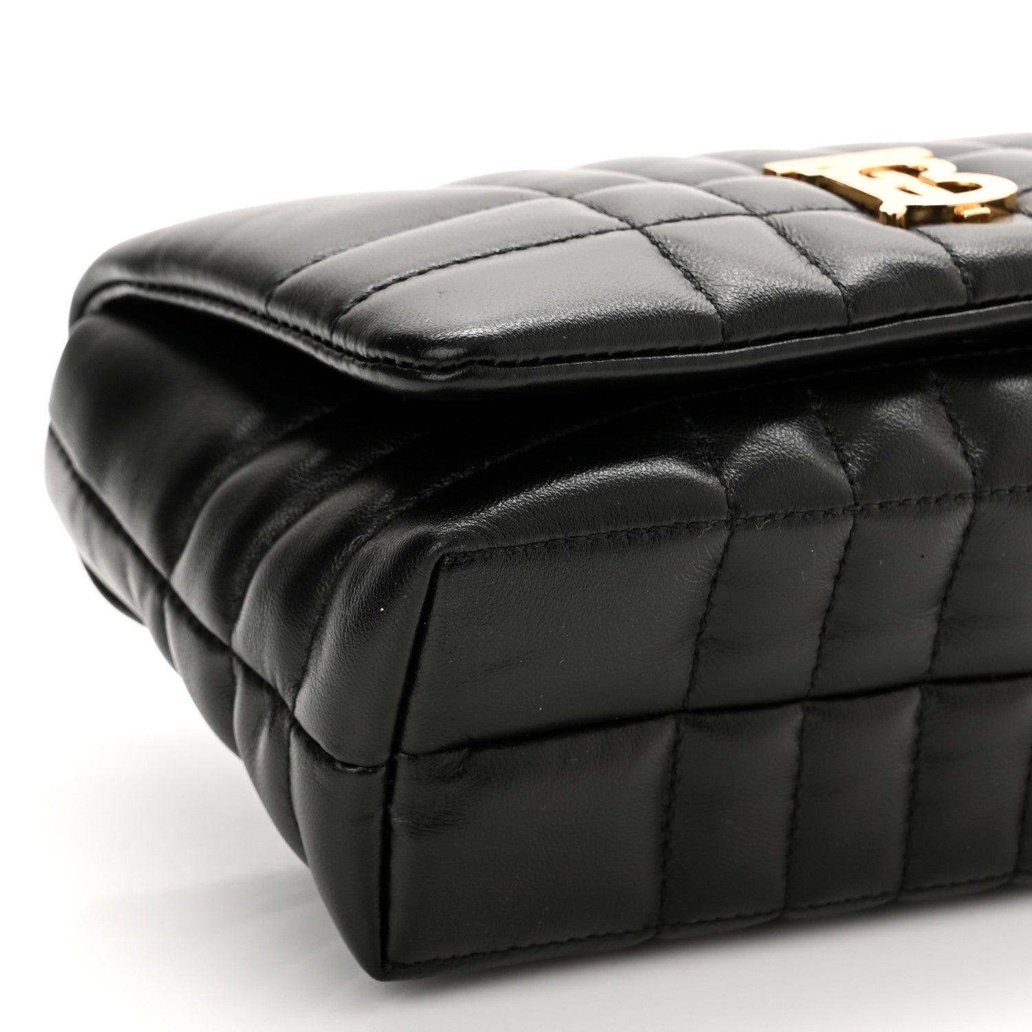 Burberry Lambskin Quilted Mini Lola Bag Black 6 of 10