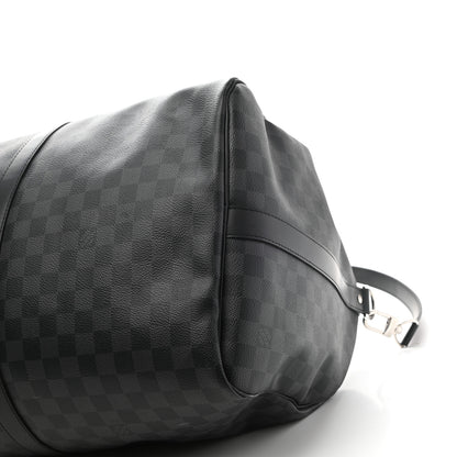 Louis Vuitton Damier Graphite Keepall Bandouliere 55 9 of 14