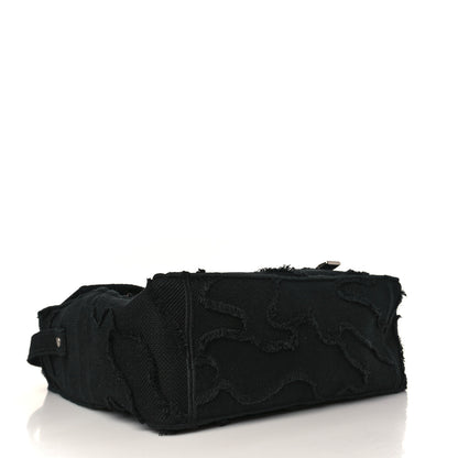 Christian Dior Canvas Embroidered Camouflage Diorcamp Messenger Black 4 of 8