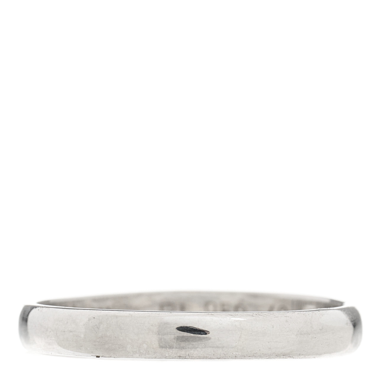 Platinum Diamond 2.6mm 1895 Wedding Band Ring 51 5.75