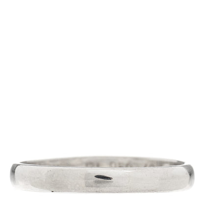 Cartier Platinum Diamond 2.6mm 1895 Wedding Band Ring 51 5.75 2 of 7
